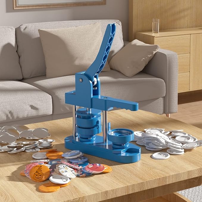 Máquina de Fazer Crachás Dyna-Living com 200 Acessórios