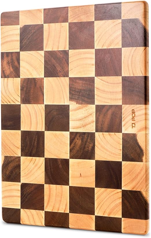 Tábua de Corte e Servir em Madeira de Acácia (37 x 26 cm)
