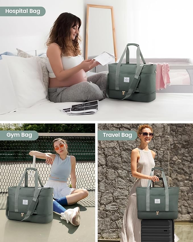 Mala de Viagem LOVEVOOK para Mulher – Grande Capacidade e Design Elegante