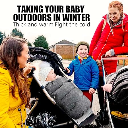 Saco Térmico Universal para Carrinho de Bebé Aloskart – Inverno até -30°C