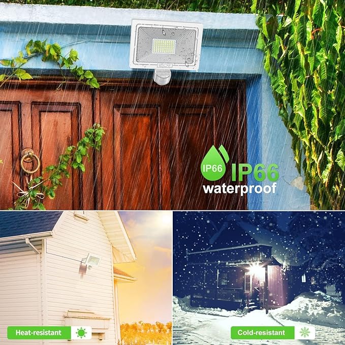 Projetor/Foco/Holofote LED 60W com Sensor de Movimento