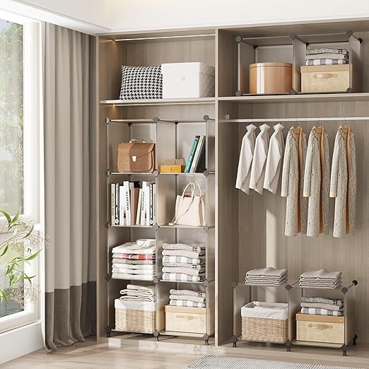 Organizador Modular AWTATOS com 6 Cubos de Arrumação
