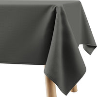 Toalha de Mesa 120×160 cm Impermeável Cinza Geométrica