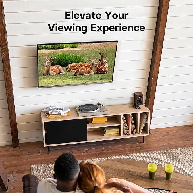 Suporte de Parede BONTEC para TV/Monitor – Ajustável e Inclinável, Compatível com 13” a 30”, Até 25 kg, VESA 75×75 / 100×100 mm