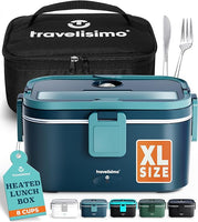 TRAVELISIMO - Marmita Elétrica Extra Grande 1,8L para Adultos