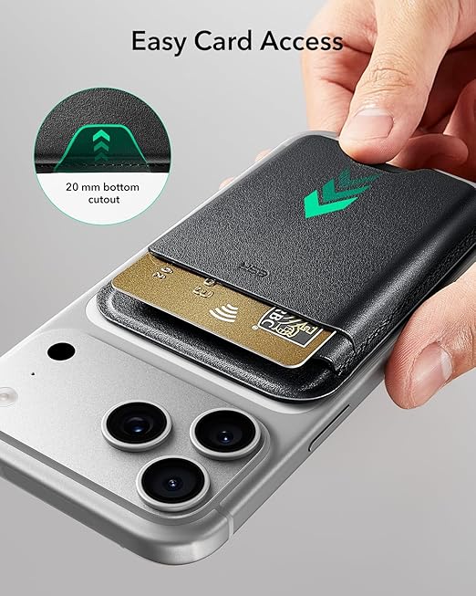 Carteira Magnética MagSafe ESR – 5 Cartões com RFID