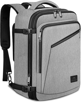 MATEIN Mochila de cabine Grande  – Cinzento –  55×35×25 cm