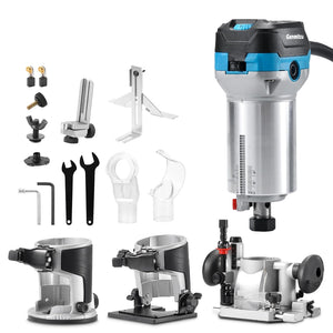 Kit de fresadora/tupia de mao de 30.000rpm