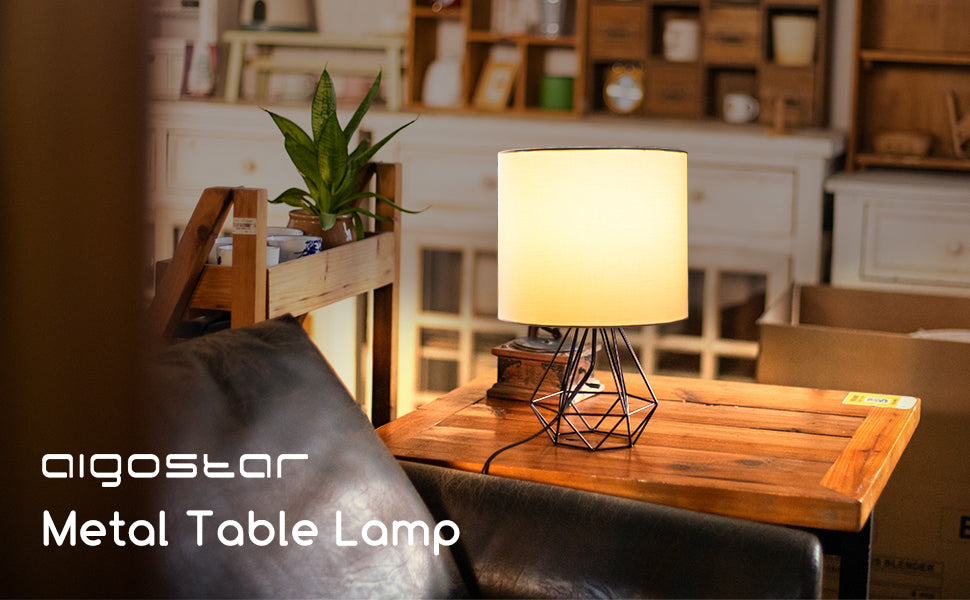 Aigostar Lâmpada de Mesa AIGOTECH - Estilo Retro