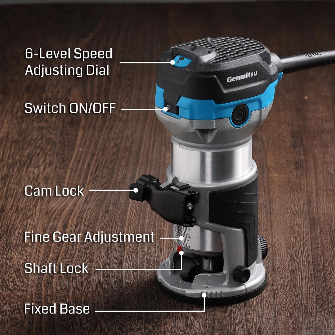 Kit de fresadora/tupia de mao de 30.000rpm